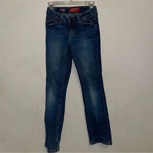 Arizona Jean company Boot cut blue jeans girls size 8 regular